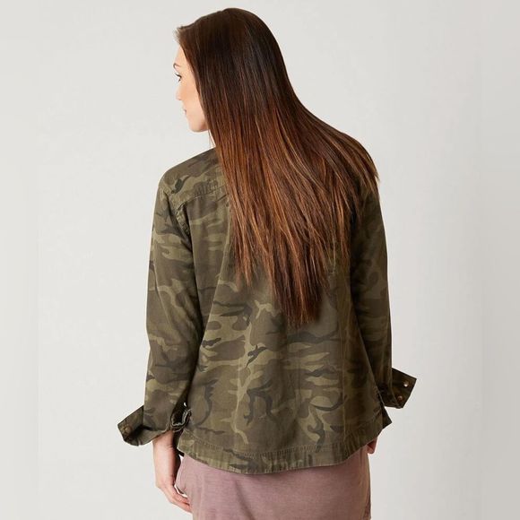 Gilded Intent The Buckle Camo Military Jacket Medium - Picture 3 of 12